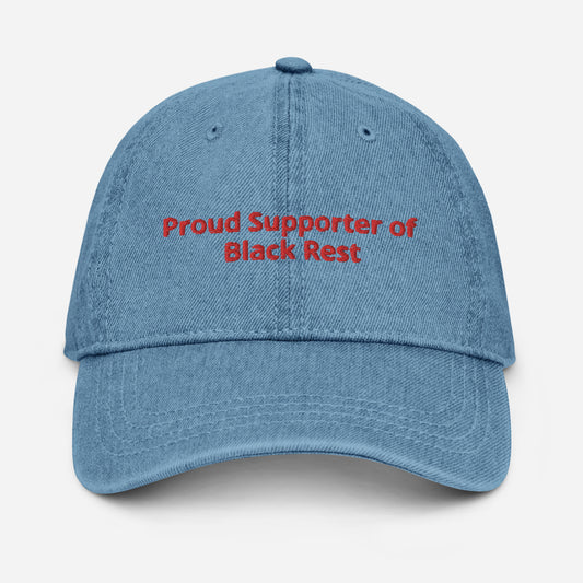 Black Rest Denim Hat